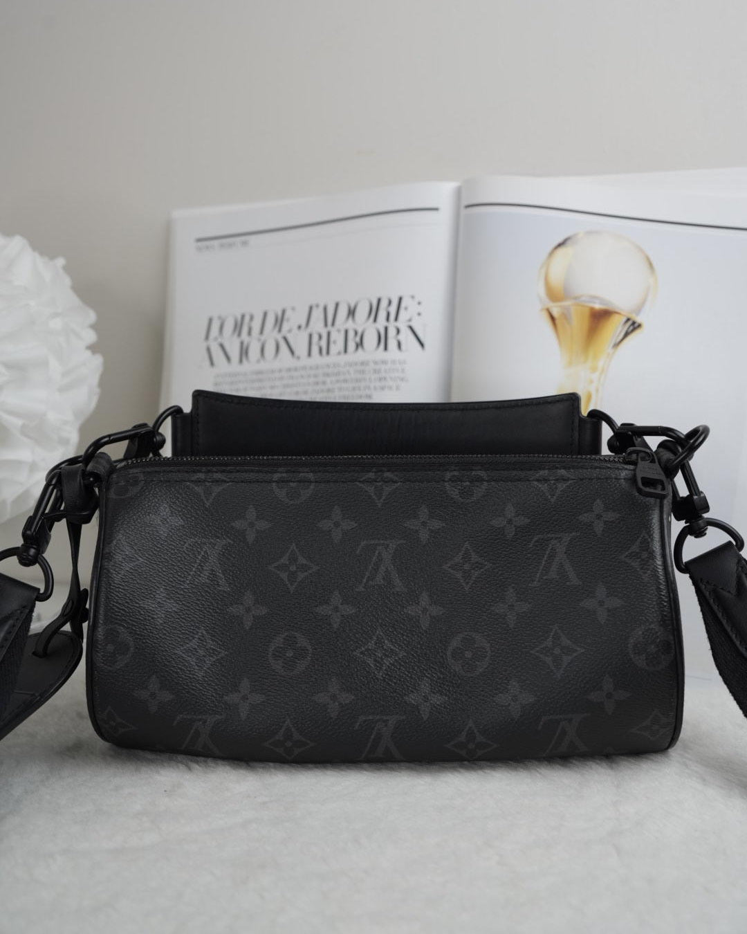 LV Monogram Eclipse Soft Polochon