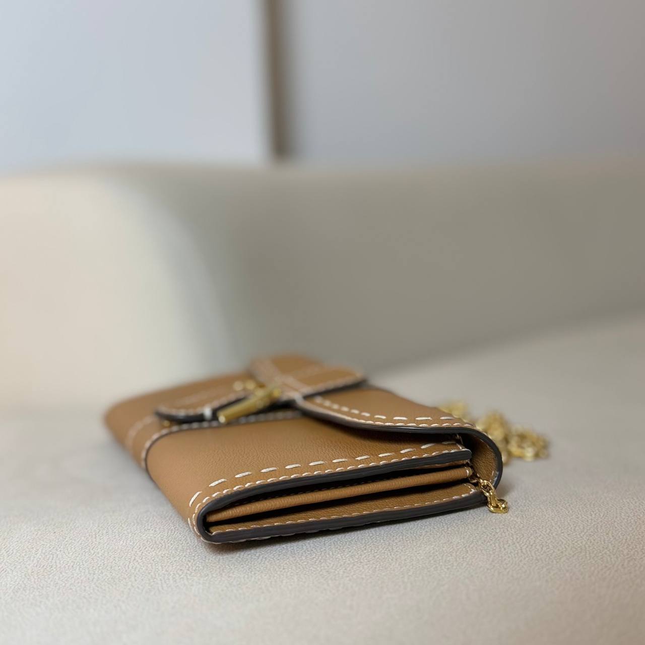 Delvaux Brilliant Long Wallet Chain