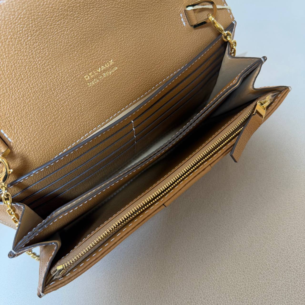 Delvaux Brilliant Long Wallet Chain
