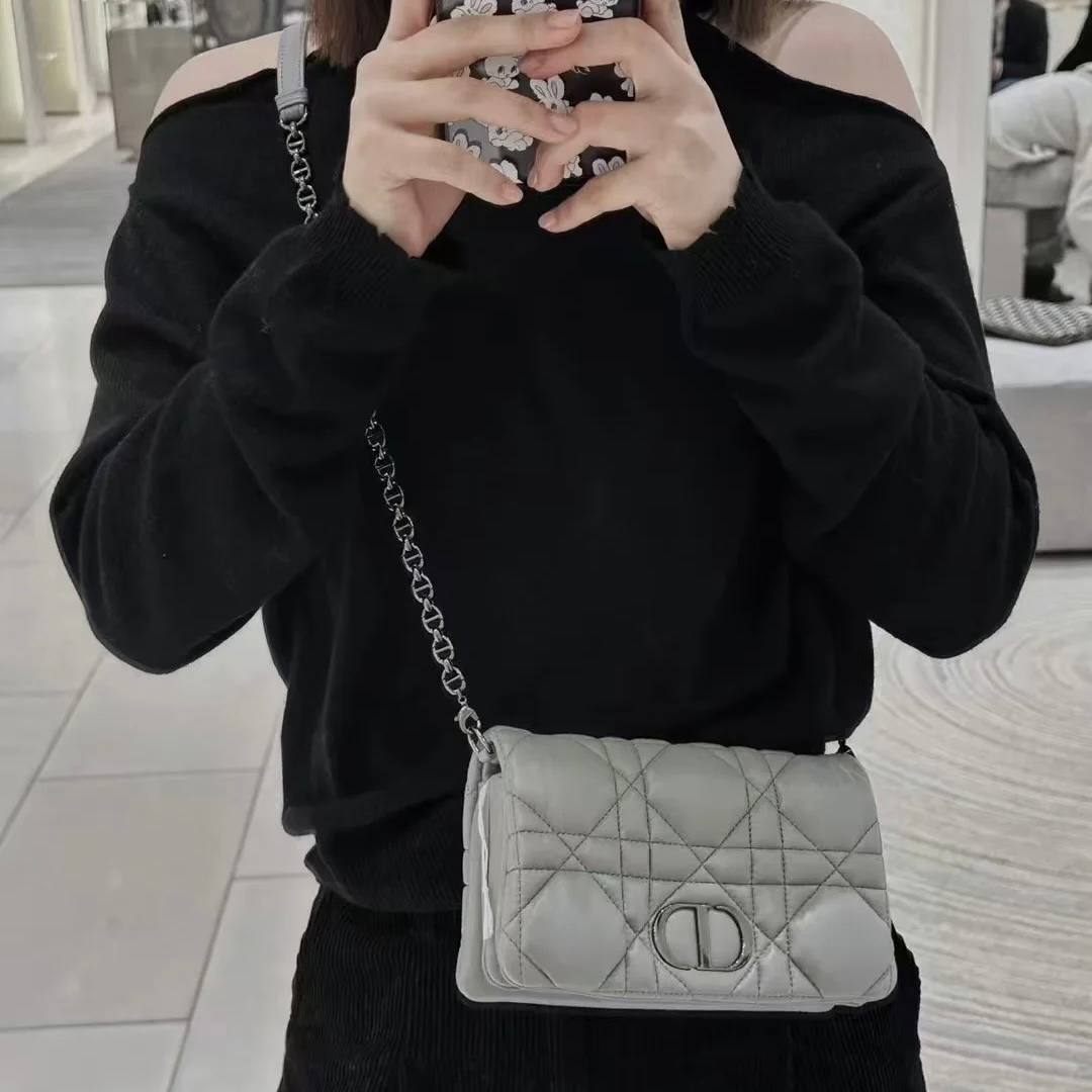 Dior Caro Macrocannage Mini Bag