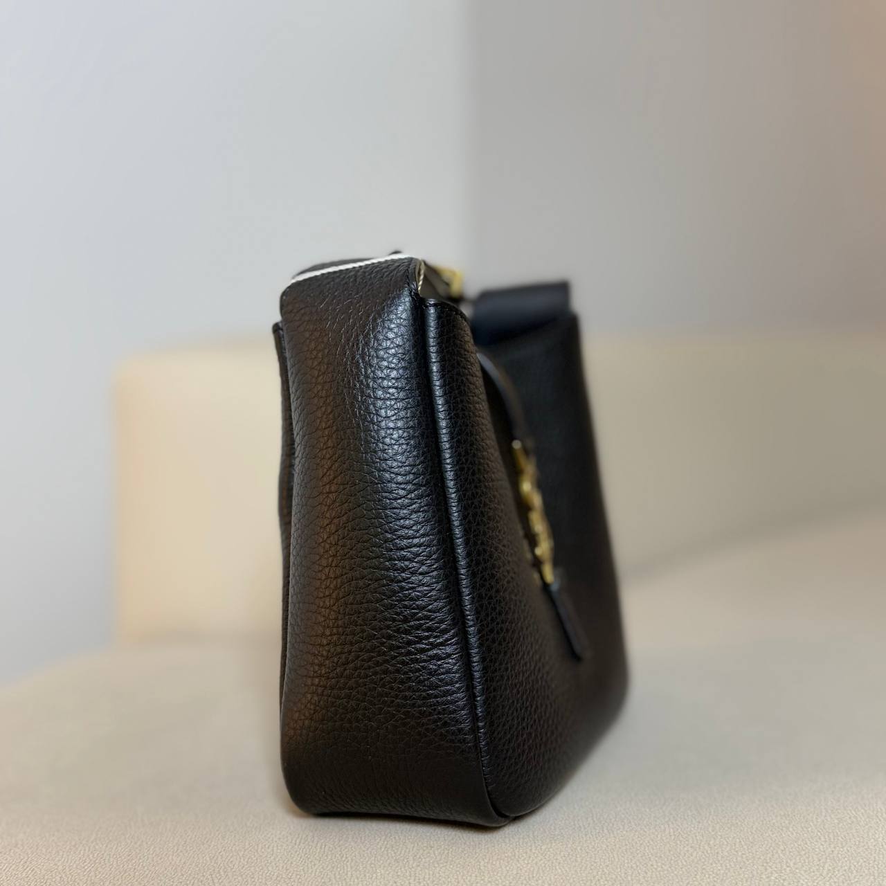 Saint Laurent Le 5 à 7 Supple Baby in Grained Leather