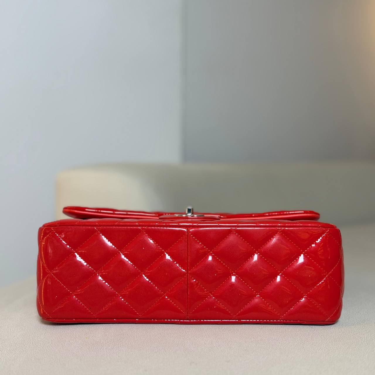 Chanel Classic Jumbo Double Flap Patent Leather