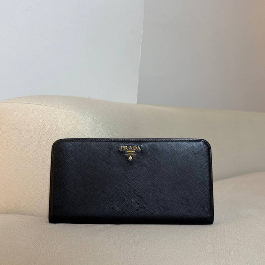 Prada Saffiano Long Wallet