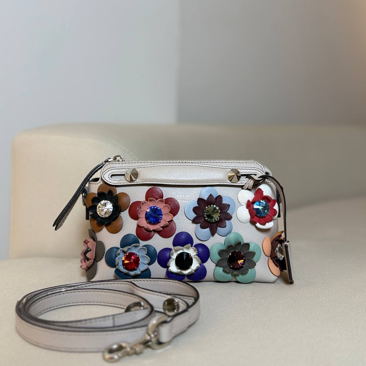 Fendi Mini Flowerland By The Way Crossbody
