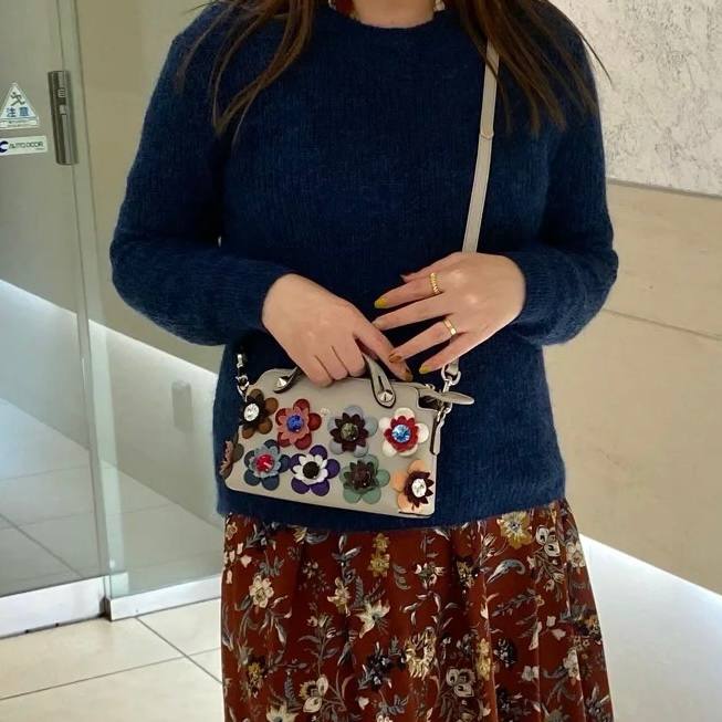 Fendi Mini Flowerland By The Way Crossbody