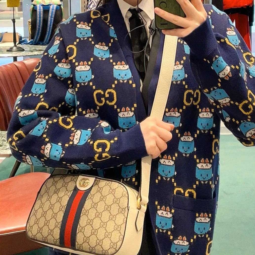 Gucci GG Supreme Ophidia Camera Bag