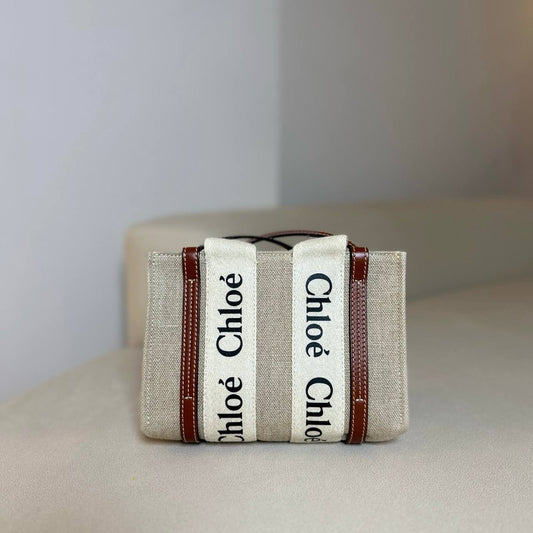 Chloe Mini Woody Tote Bag