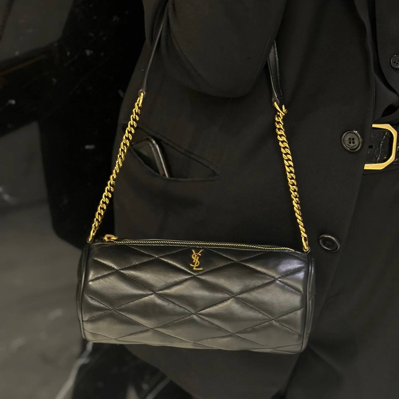 Saint Laurent Sade Mini Tube Bag