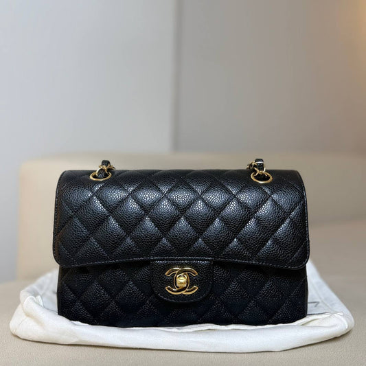 Chanel Small Classic Double Flap GHW