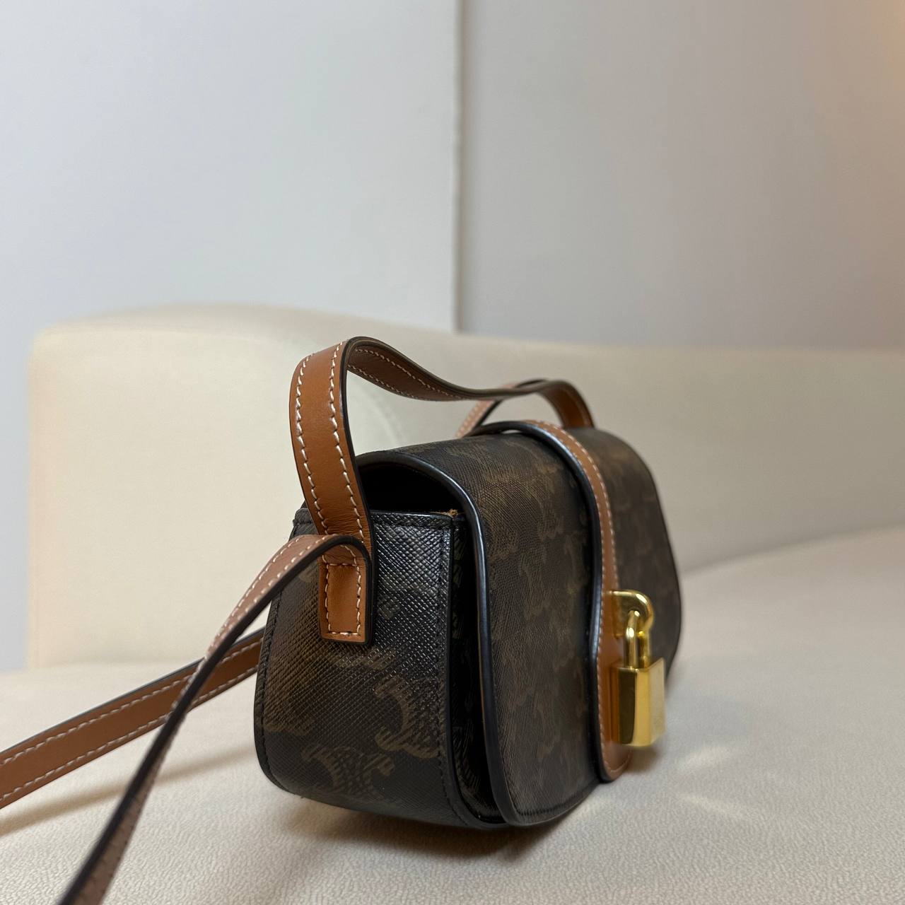 Celine Clutch On Strap Tabou