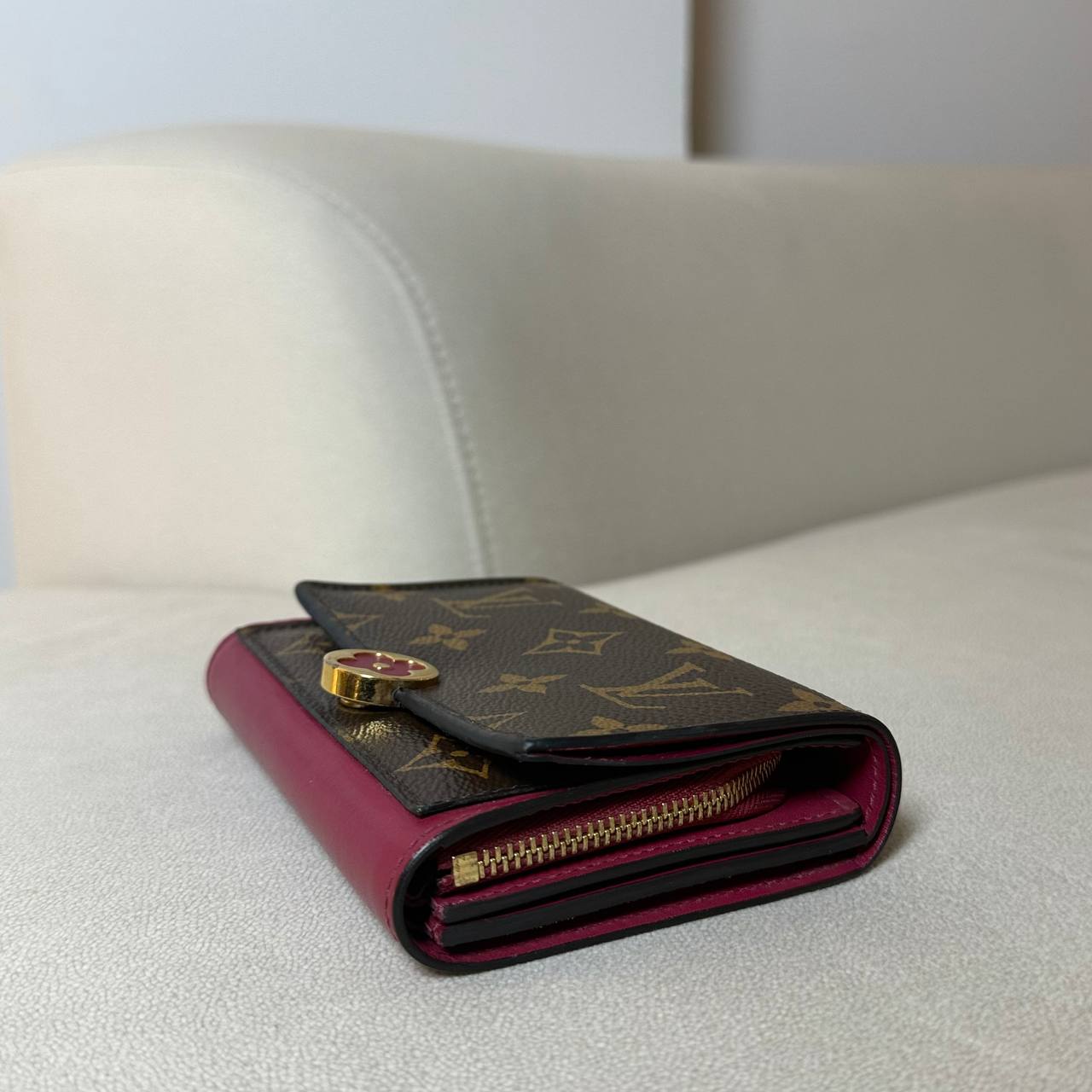LV Flore Compact Wallet
