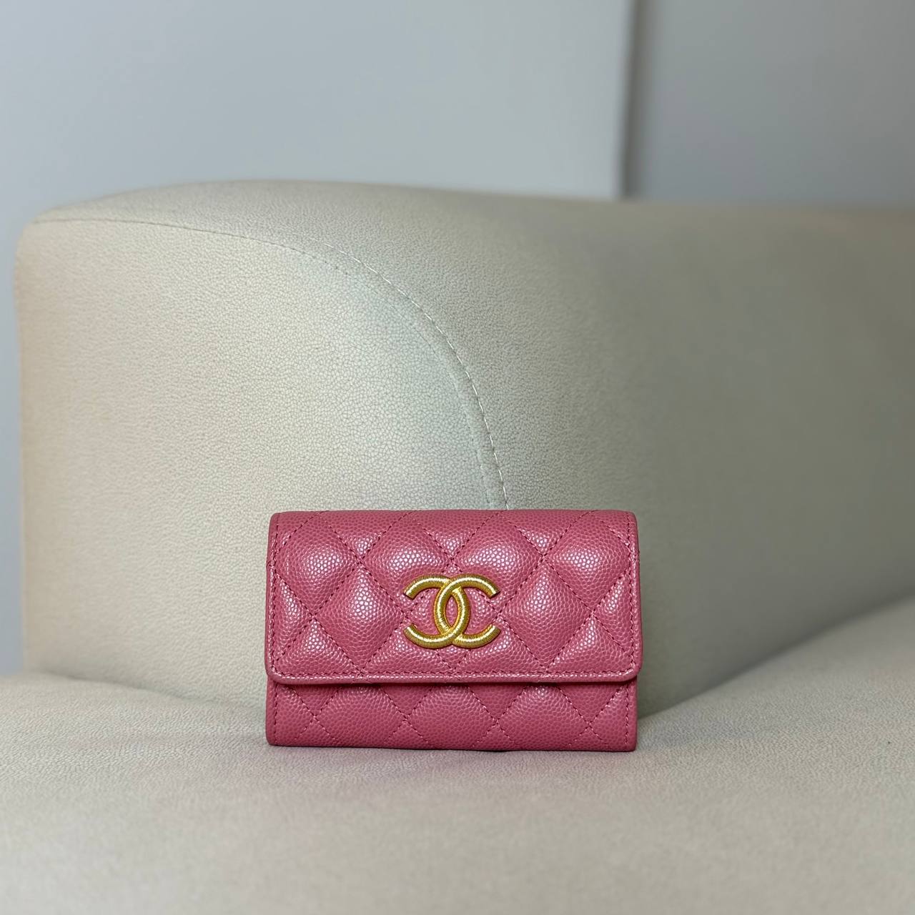 Chanel Flap Card Holder