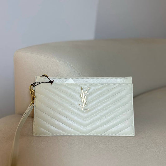 Saint Laurent Cassandre Matelassé Large Pouch