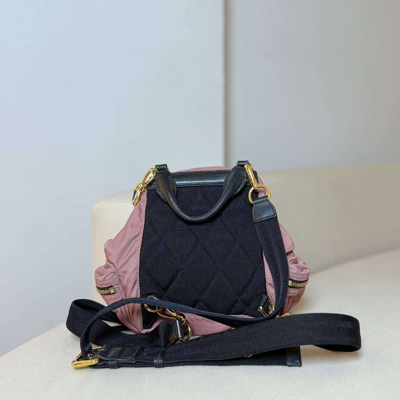 EDIT Burberry Nylon Small Rucksack Backpack
