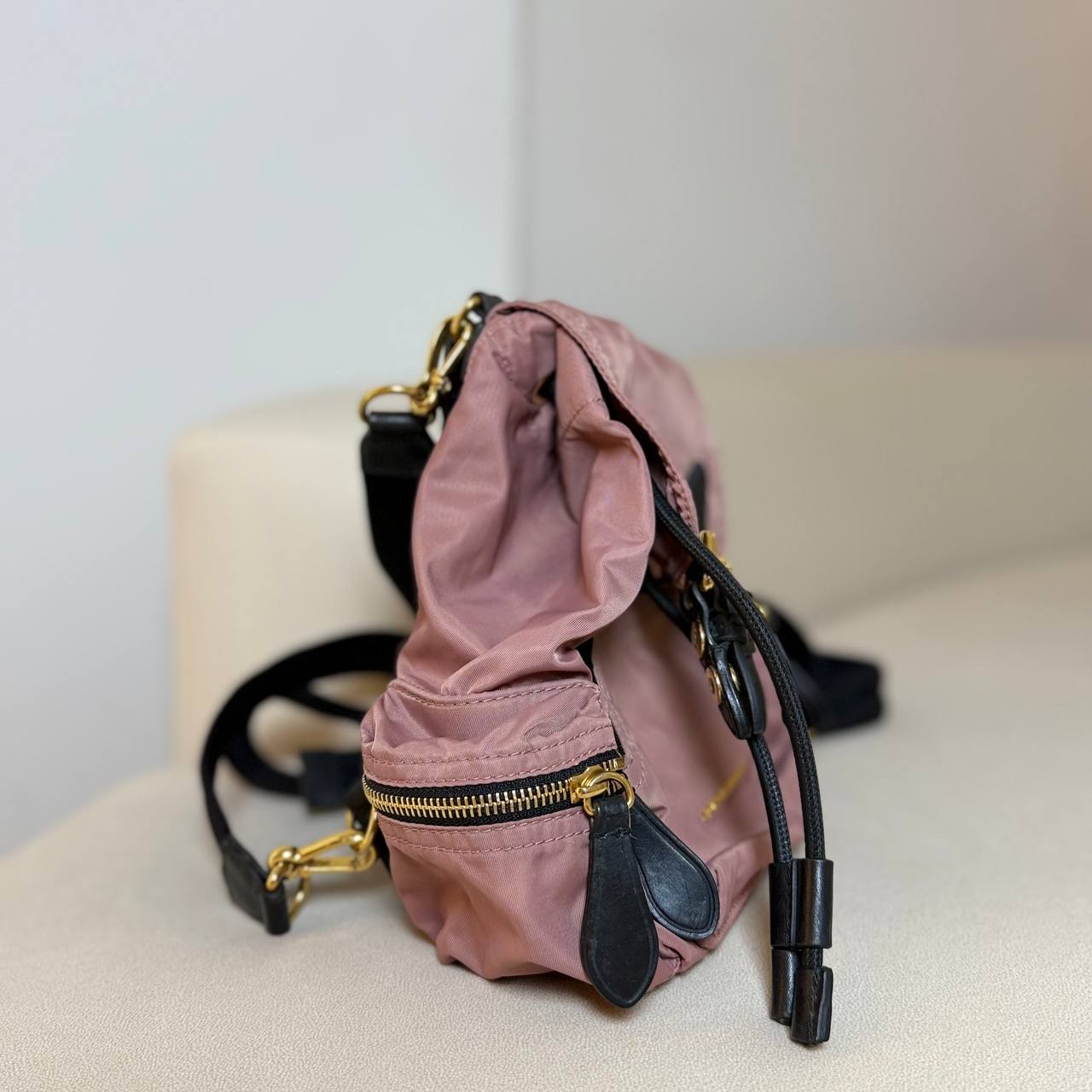 EDIT Burberry Nylon Small Rucksack Backpack