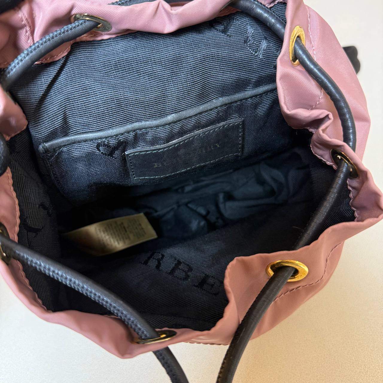 EDIT Burberry Nylon Small Rucksack Backpack