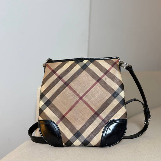 Burberry Nova Check Crossbody Bag