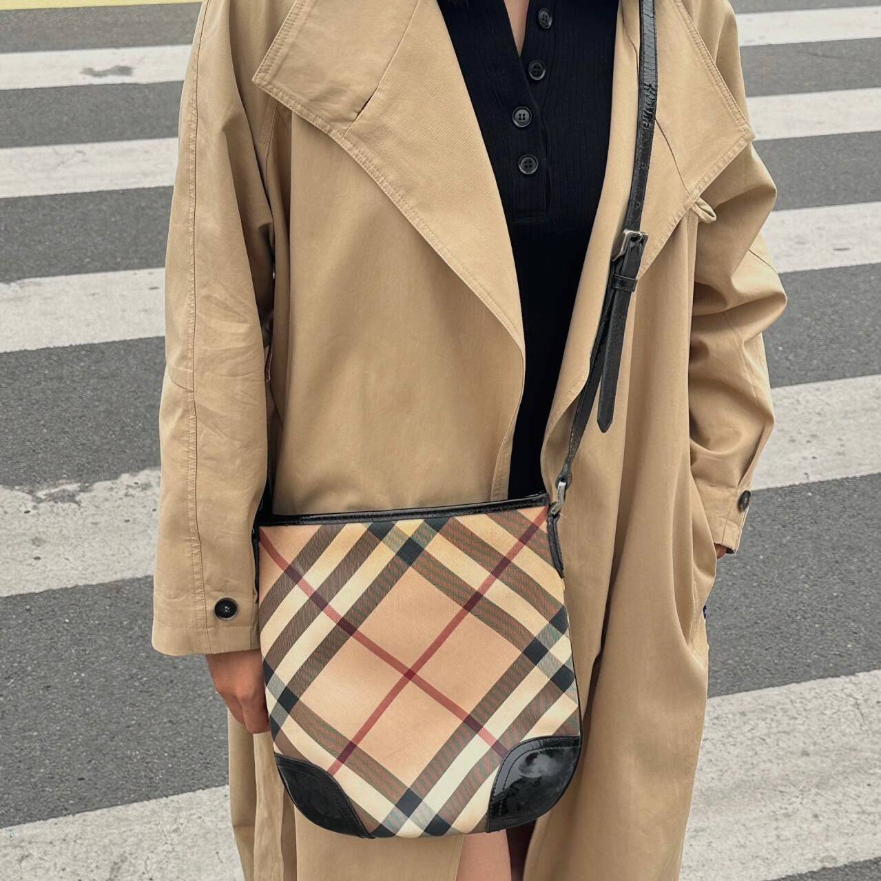 Burberry Nova Check Crossbody Bag