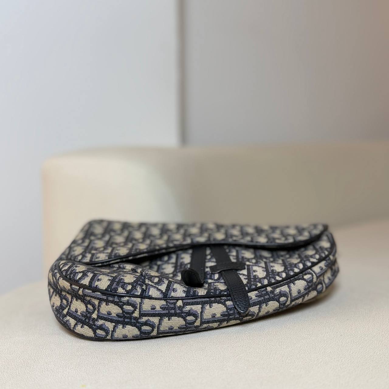 Dior Oblique Jacquard Saddle Bag
