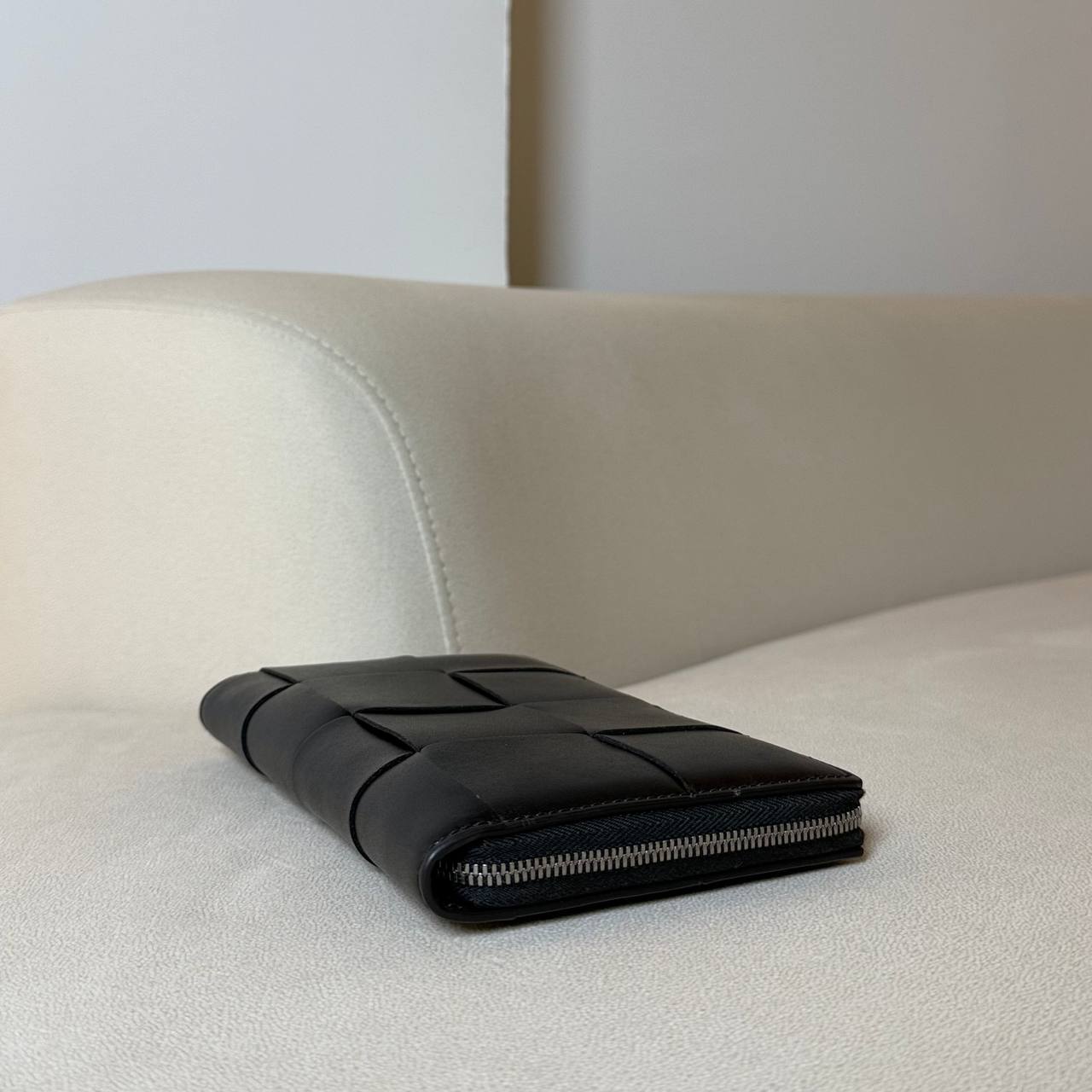 Bottega Veneta Cassette Zip Around Wallet