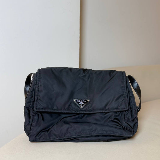 Prada Re-Nylon Large Padded Shoulder Bag