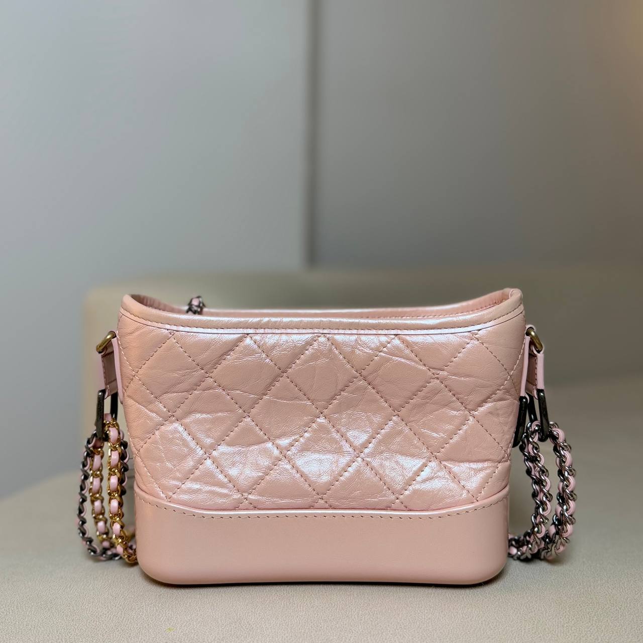 Chanel Gabrielle Small Pink Iridescent