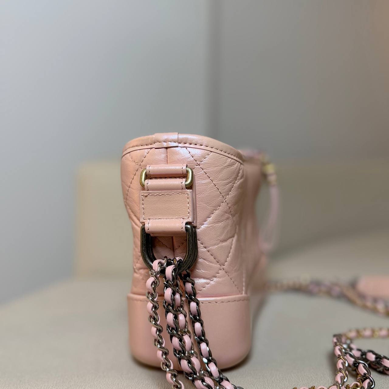 Chanel Gabrielle Small Pink Iridescent