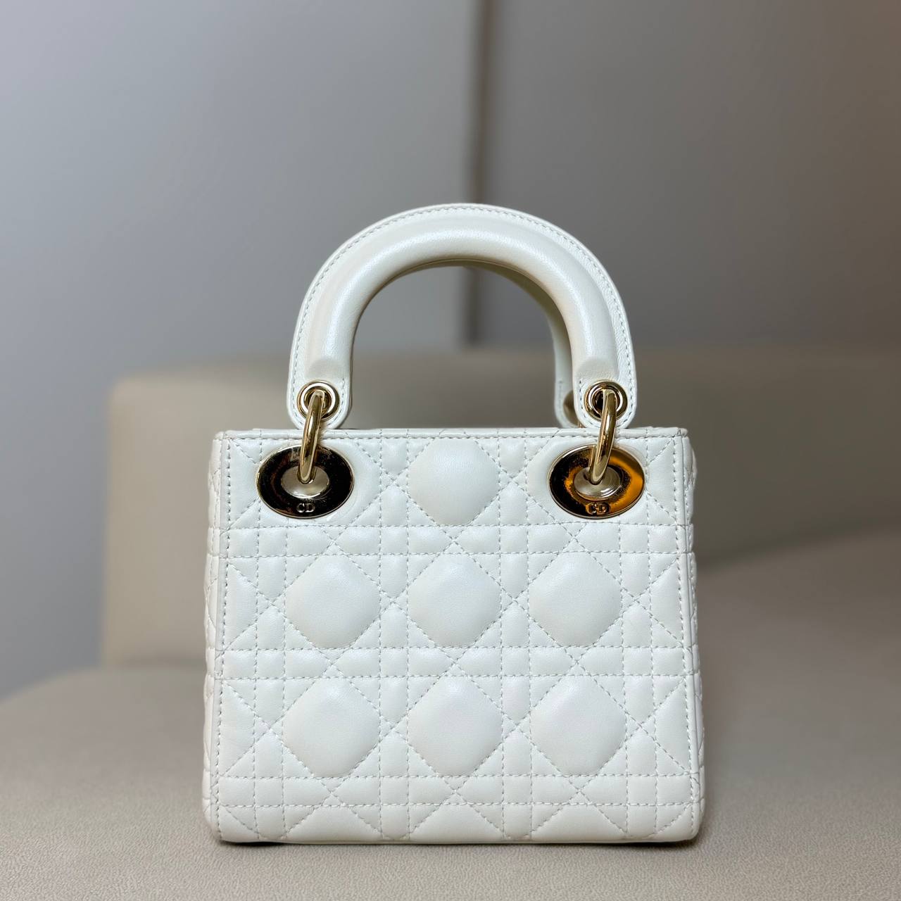 Mini Lady Dior Lambskin GHW