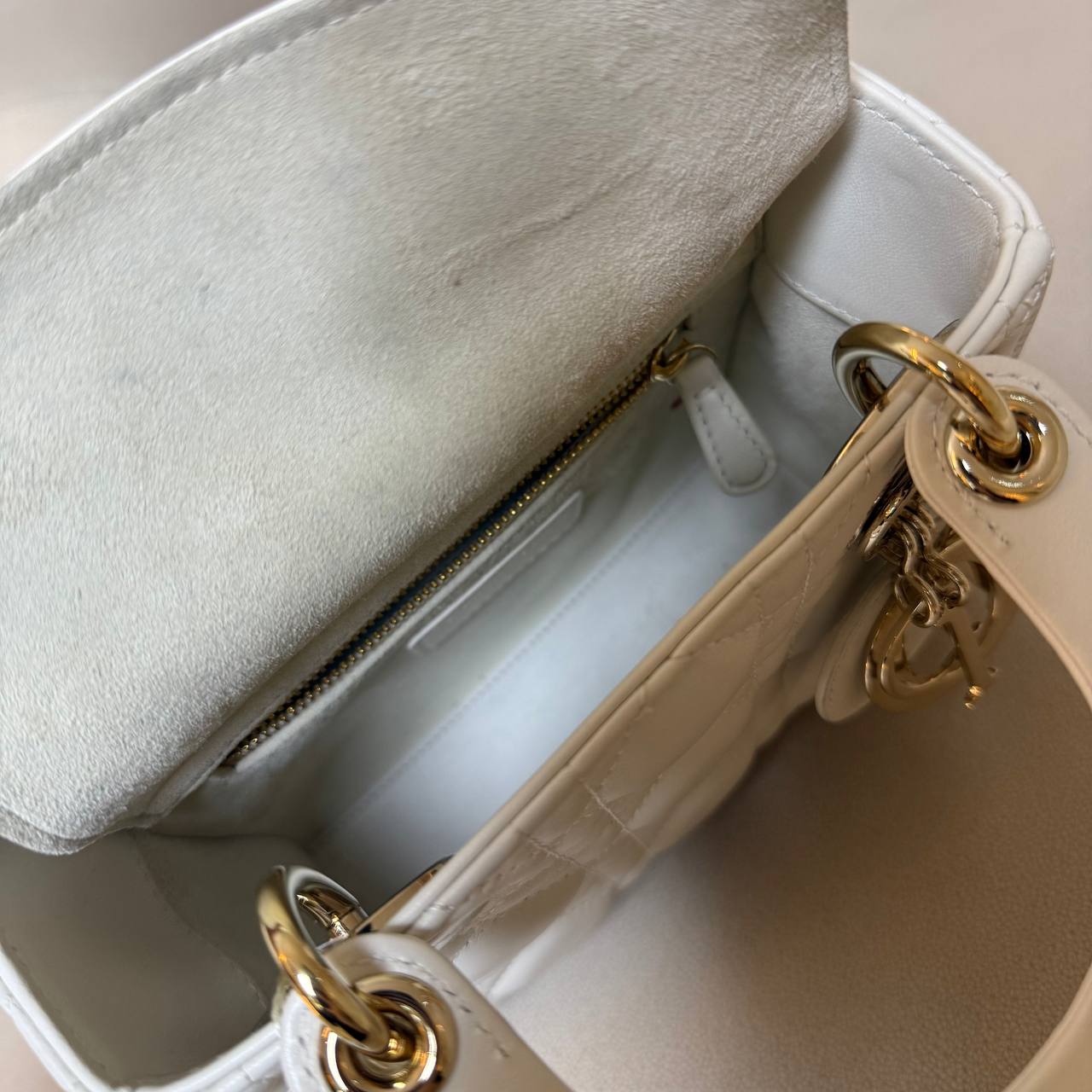 Mini Lady Dior Lambskin GHW