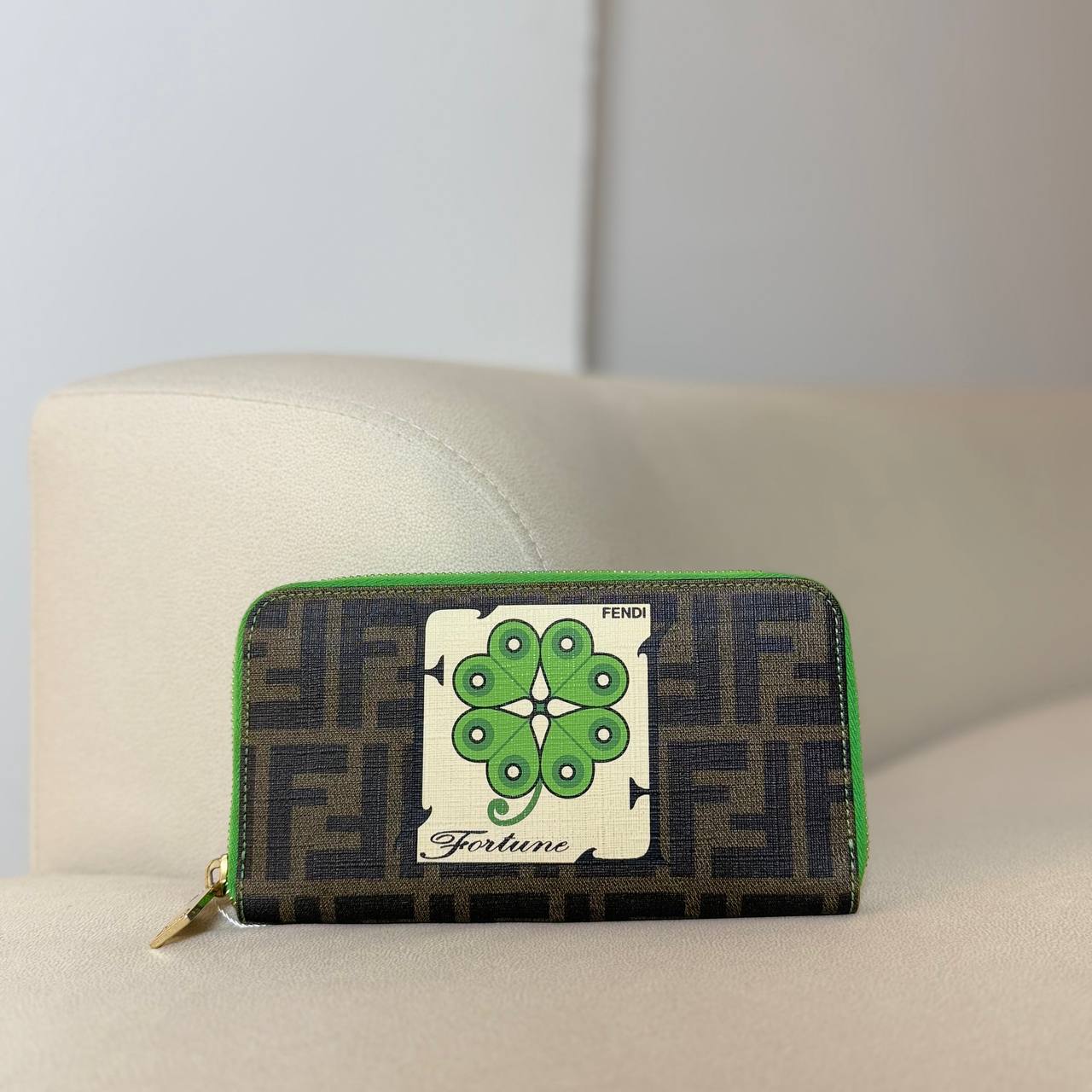 Fendi Zip Around Wallet
