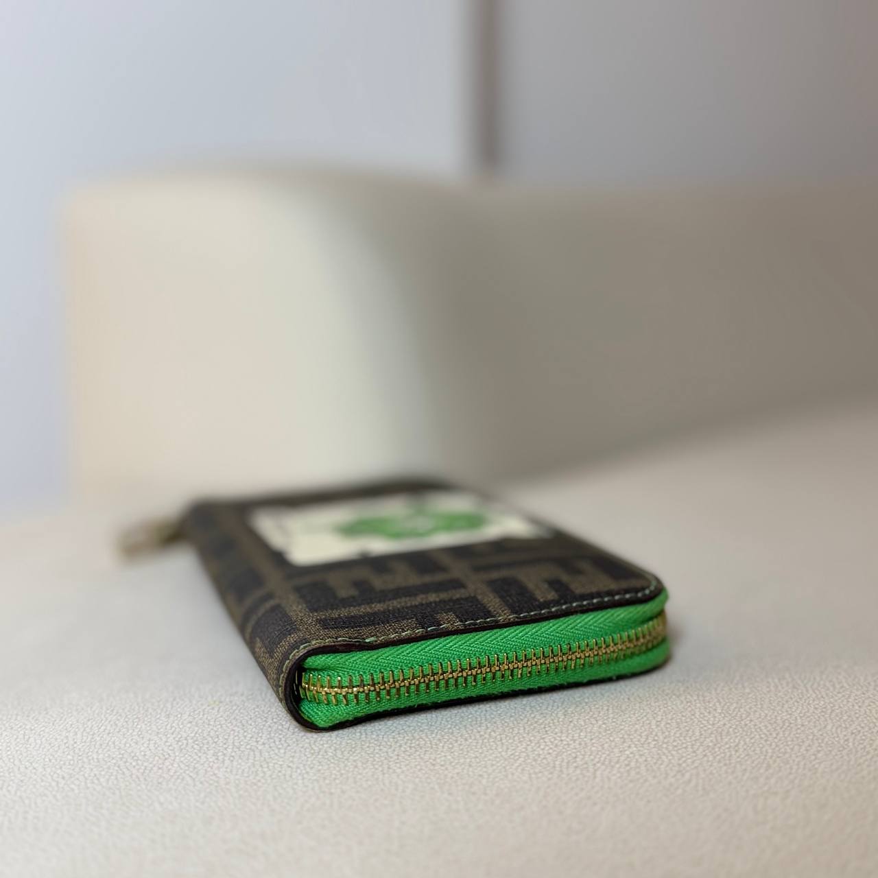 Fendi Zip Around Wallet