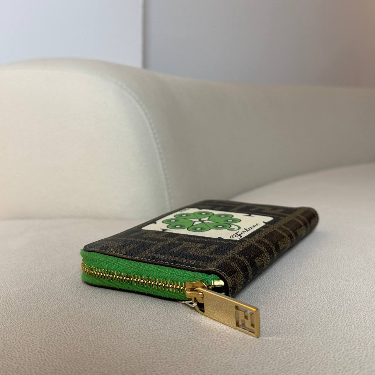 Fendi Zip Around Wallet