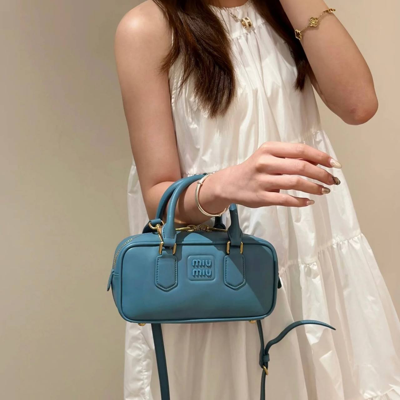 Miu Miu Arcadie Leather Bag