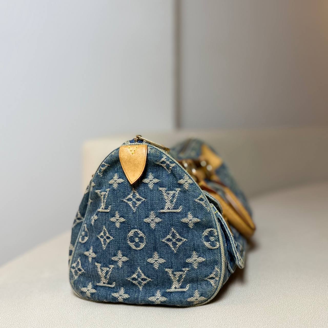 LV Neo Speedy Monogram Denim