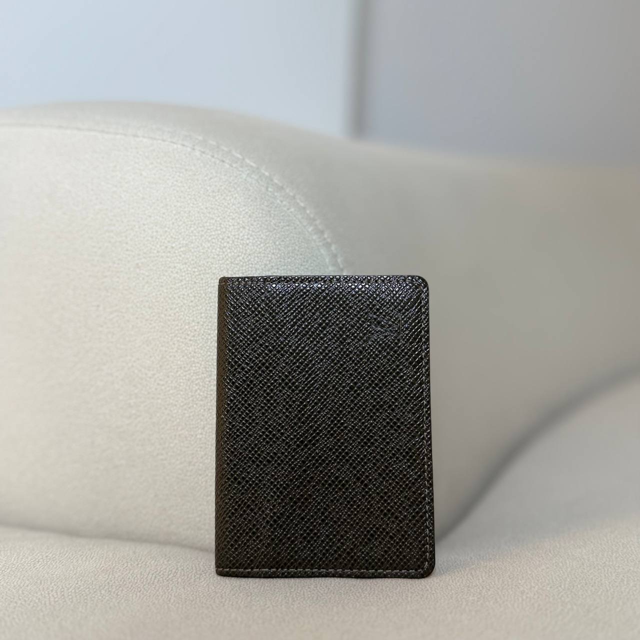 LV Pocket Organizer Taiga Leather