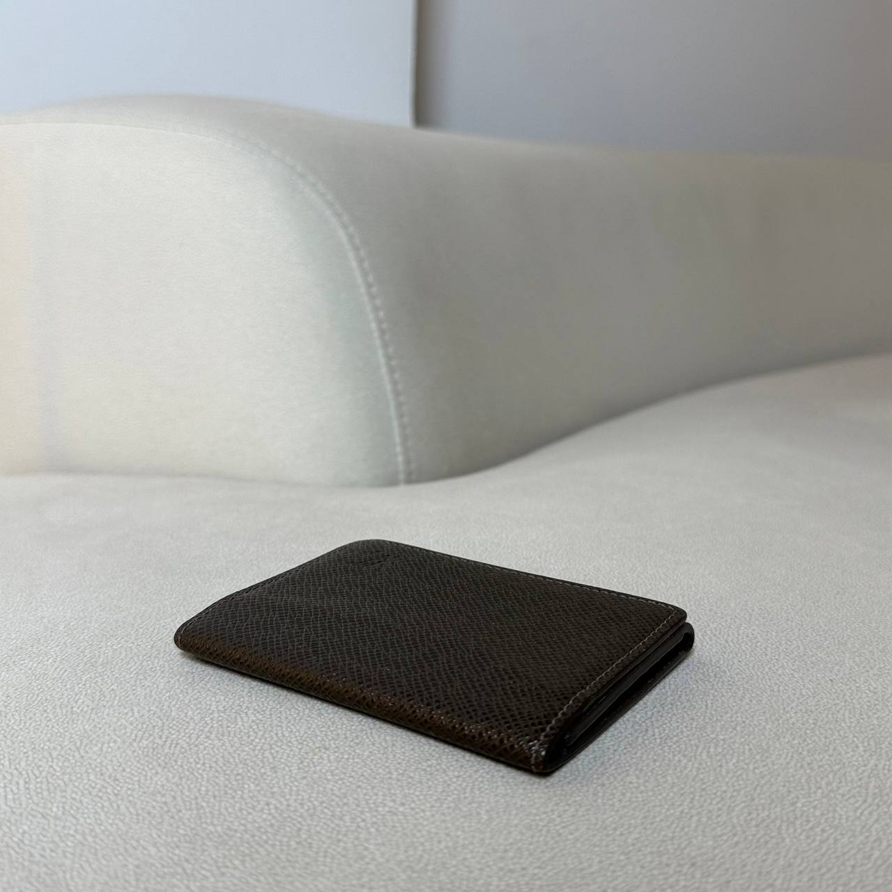 LV Pocket Organizer Taiga Leather