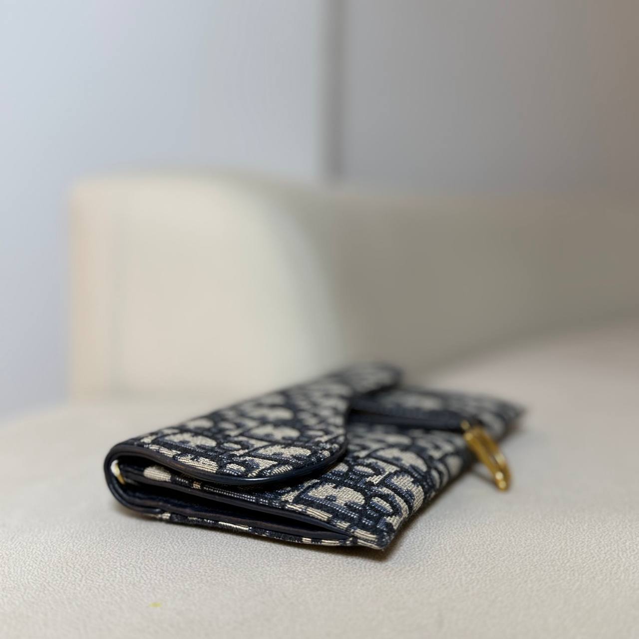 Dior Small Saddle Pouch with Chain