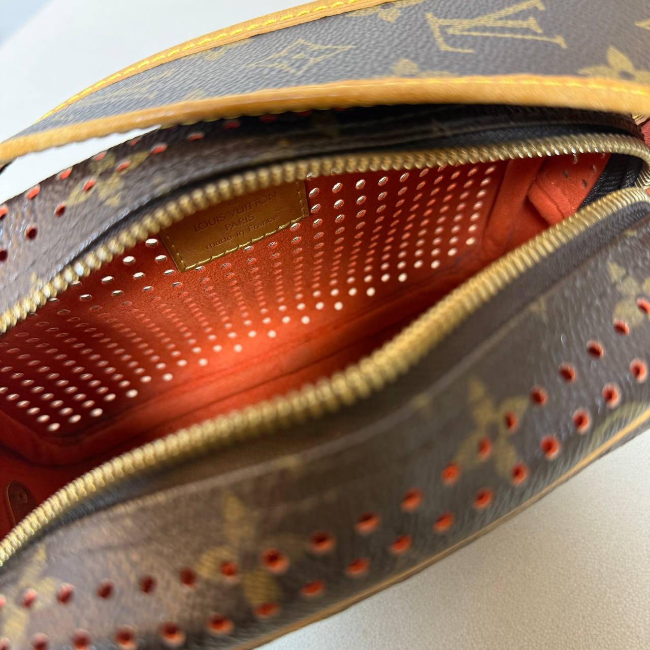 LV Perforated Monogram Trocadero Bag
