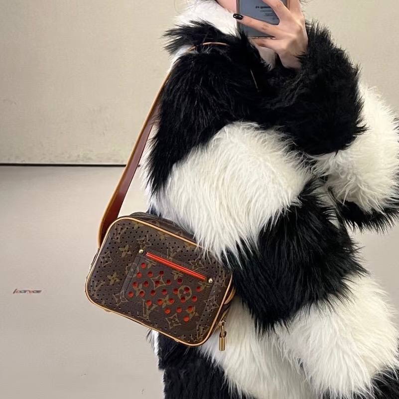 LV Perforated Monogram Trocadero Bag