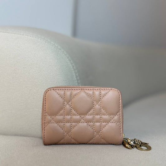Dior Small Lady Dior Voyageur Coin Purse