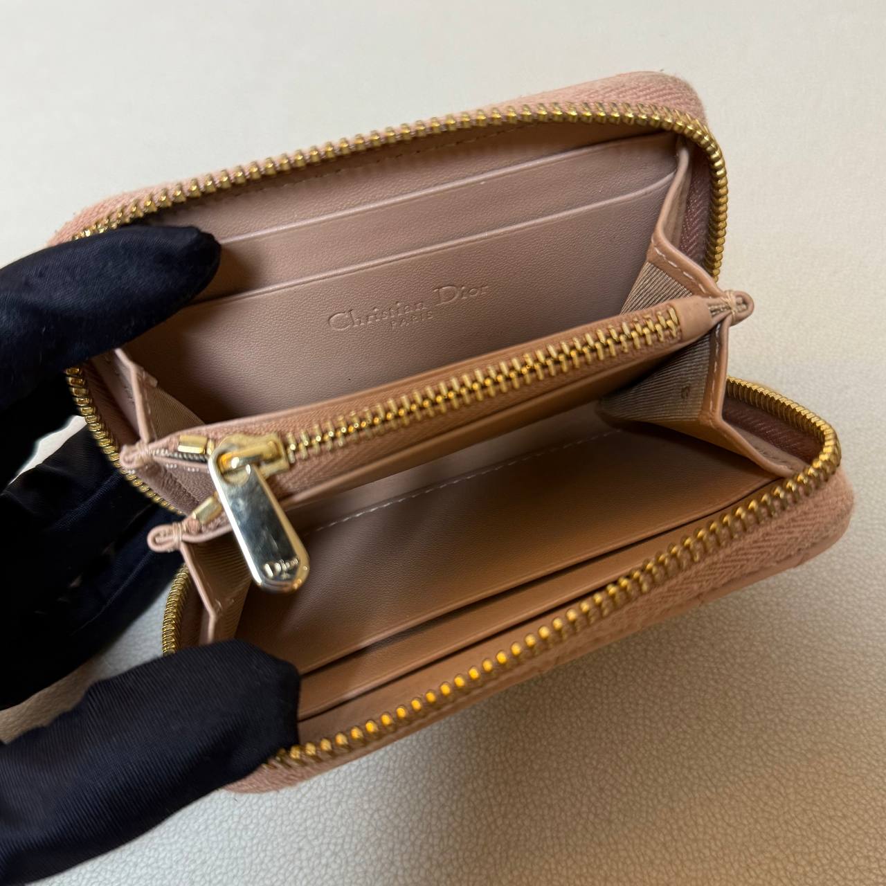Dior Small Lady Dior Voyageur Coin Purse