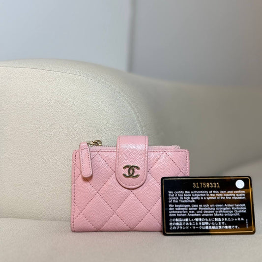 Chanel Double Zip Wallet