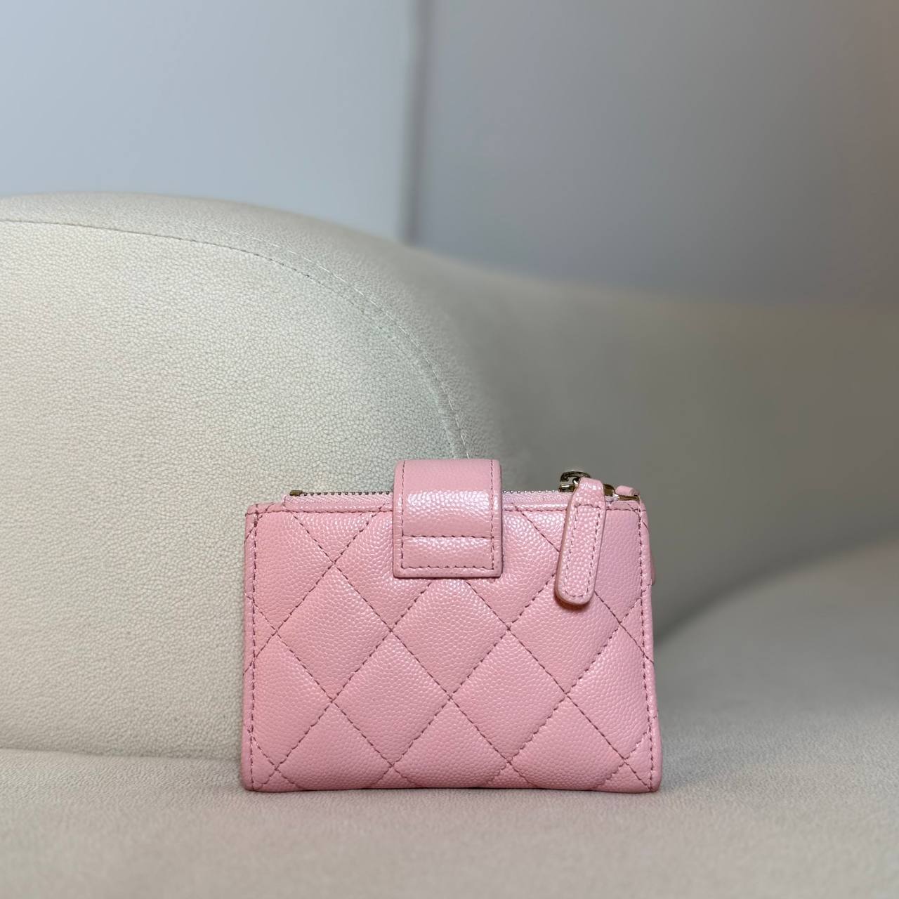 Chanel Double Zip Wallet