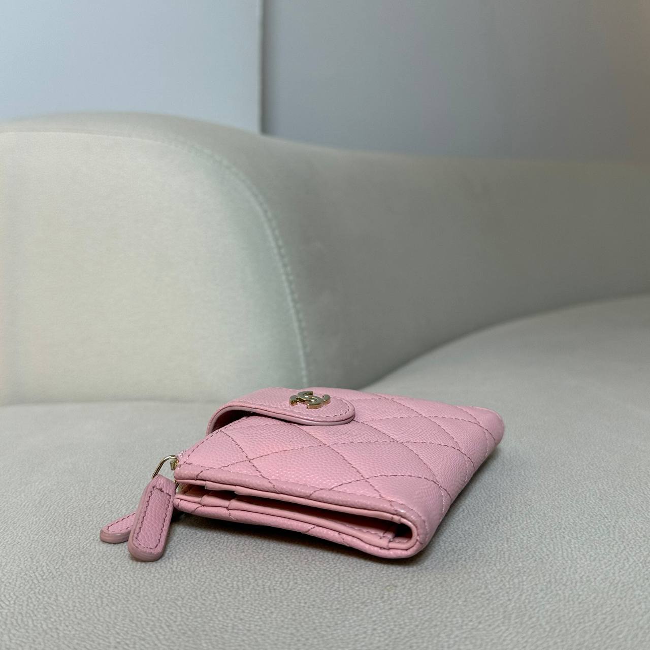 Chanel Double Zip Wallet