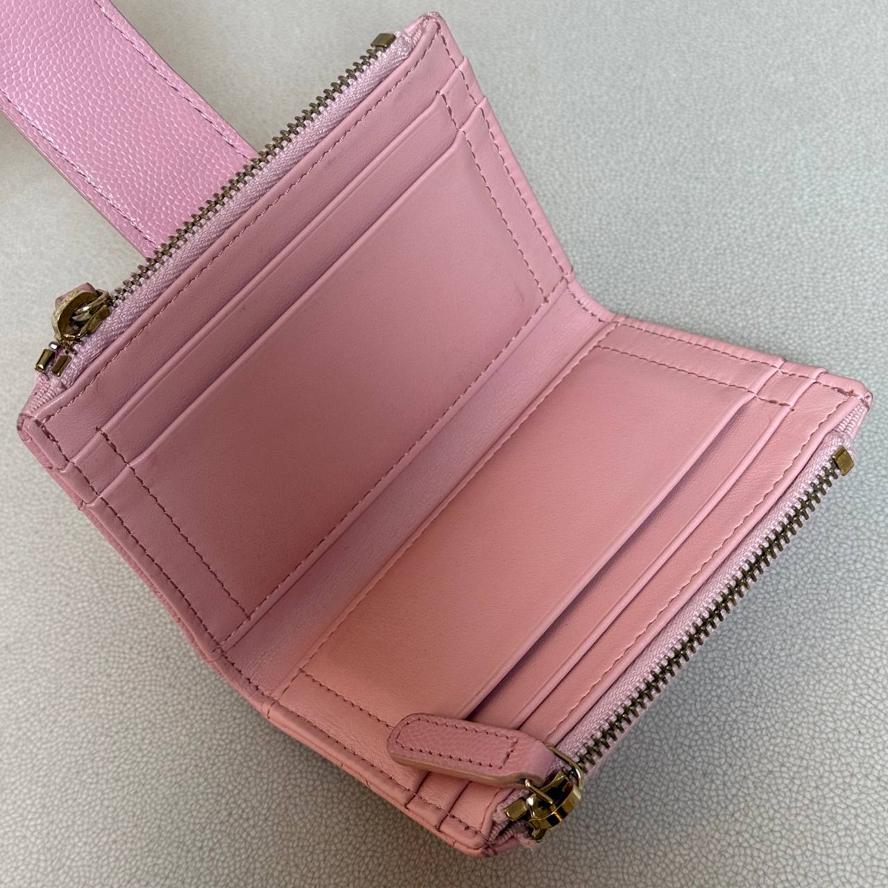 Chanel Double Zip Wallet