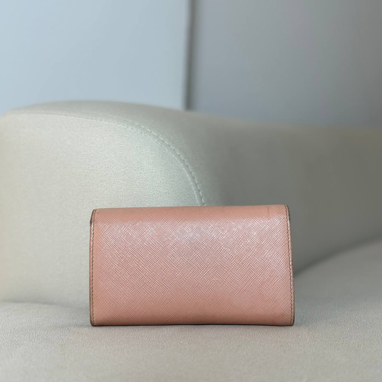 Prada Saffiano Continental Flap Wallet
