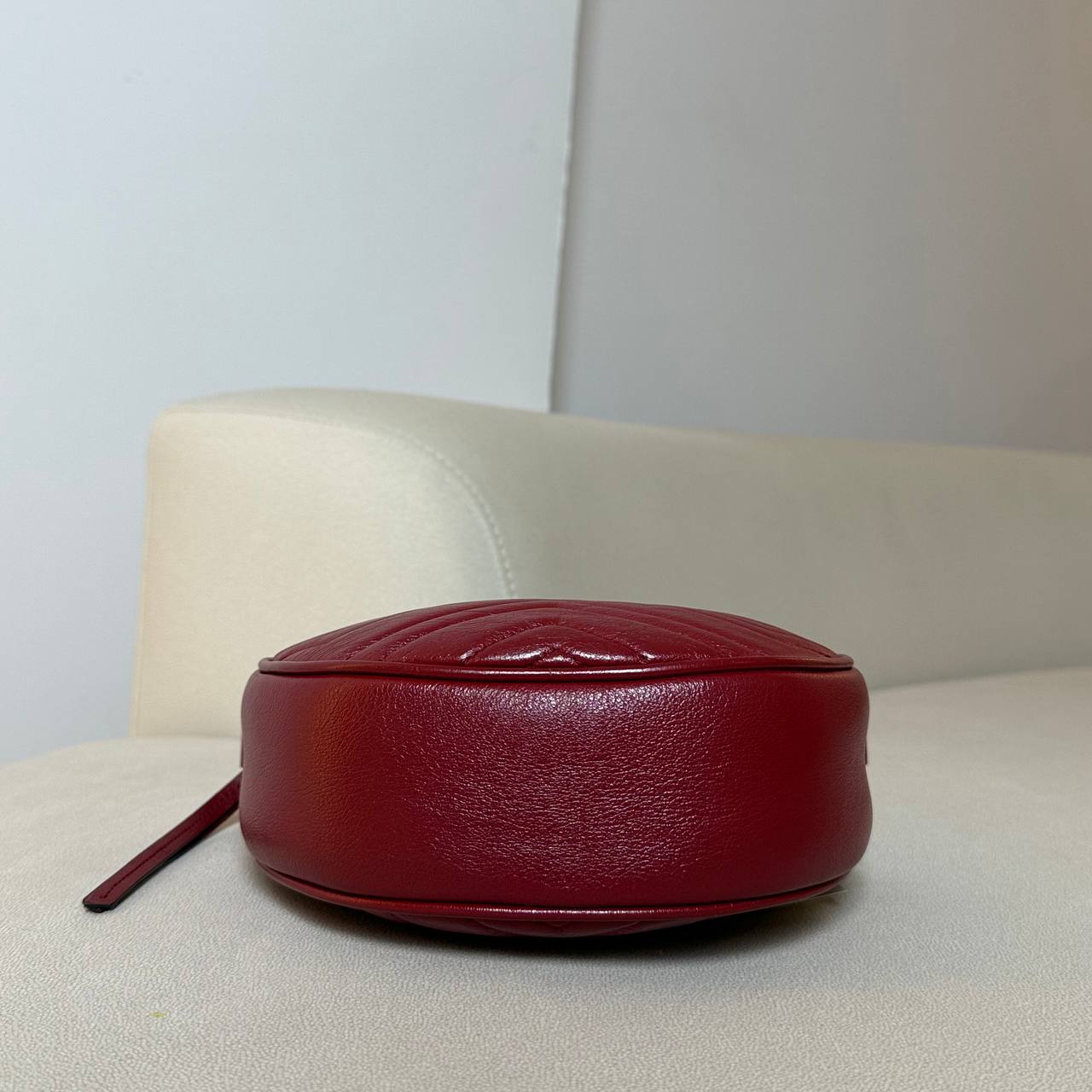 Gucci GG Marmont Mini Round Shoulder Bag
