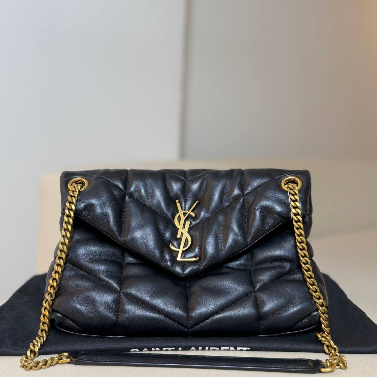 Saint Laurent Loulou Small Puffer Bag