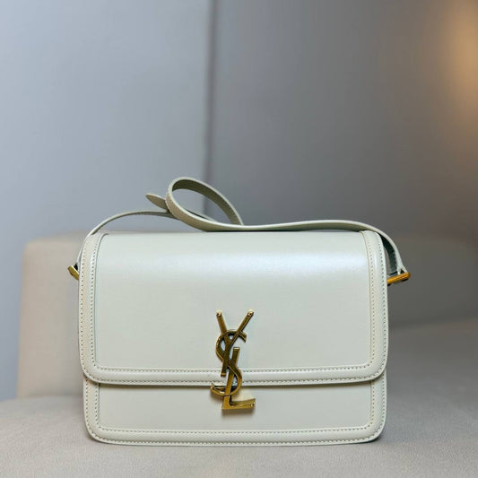 Saint Laurent Solferino Medium Satchel in Box