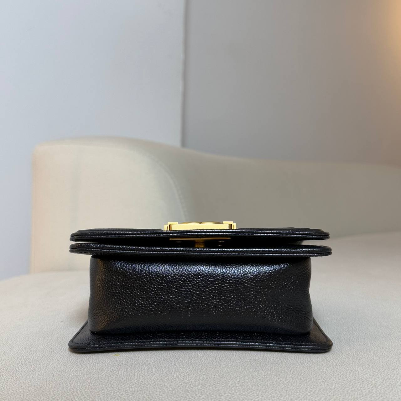Chanel Boy Mini in Black Caviar